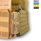 Камербанд тактический под баллистические пластины с пряжкой быстрого сброса и системой Молли MPC Модель 1 Койот - изображение 4