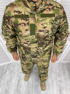 Тактическая теплая зимняя военная форма комплект Explorer ( Куртка + Штаны ), Камуфляж: Мультикам, Размер: XL - изображение 2