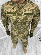Тактична військова форма комплект ГОСТ Статутний ( Кітель + Штани ), Камуфляж: Піксель ЗСУ, Розмір: 58 - зображення 2