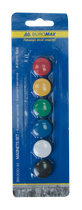 Комплект магнитов Buromax 20мм 6шт (BM.0030-62)