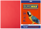Папір кольоровий Buromax INTENSIVE А4 80 г/м² червоний 20 аркушів (BM.2721320-05)