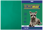 Папір кольоровий Buromax Dark А4 80 г/м² темно-зелений 20 аркушів (BM.2721420-04)