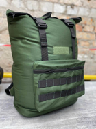 Рюкзак тактический хаки 65 литров рюкзак военный рюкзак камуфляж - изображение 2
