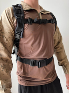 Рюкзак тактический Турция 30 литров рюкзак военный черный рюкзак камуфляж - изображение 2