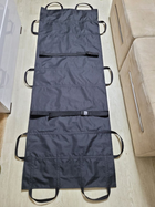 Носилки ноши-трансформер медицинские армейские тактические 2 в 1 с крепежными ремнями - изображение 7