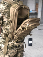 Тактичний армійський рюкзак MIL-TEC 20 л Beige Рюкзак для військових - зображення 6