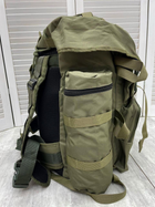 Рюкзак армейский Рюкзак тактический хаки 70 литров рюкзак военный рюкзак - изображение 3