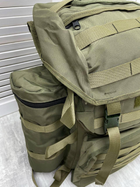 Рюкзак армейский Рюкзак тактический хаки 70 литров рюкзак военный рюкзак - изображение 4