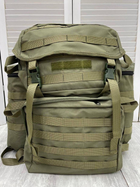 Рюкзак армейский Рюкзак тактический хаки 70 литров рюкзак военный рюкзак - изображение 5