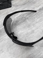 Тактичні чорні військові окуляри зі змінними лінзами PROF Окуляри для військових Окуляри для стрілянини - зображення 4