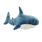 М'яка іграшка плюшева Акула Shark doll 49 см подушка обіймашка Синя