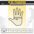 Набор M-Tac перчатки Assault Tactical Mk.8 Black и шапка watch cap фліс (260г/м2) with slimtex black - изображение 3