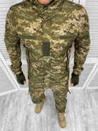 Тактична тепла зимова військова форма комплект Omni ( Китель + Штани ), Камуфляж: Піксель ЗСУ, Розмір: M - зображення 4