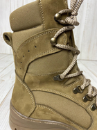 Берці зимові шкіра нубук Scorpions койот на хутрі теплі черевики ЗСУ 42 - изображение 8