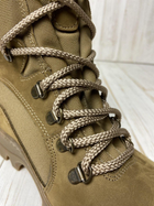 Берці зимові шкіра нубук Scorpions койот на хутрі теплі черевики ЗСУ 45 - изображение 5