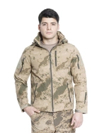 Куртка тактична військова Softshell (світний камуфляж) Vogel S(44) 1110020 - изображение 2