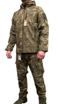 Куртка Тактичний Softshell Tactical (Камуфляж) Combat 3XL(54) 1110092 - изображение 2