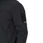 Куртка чоловіча тактична для військових та армії Combat SoftShell Чорна розмір M - зображення 5