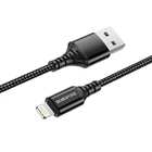 Кабель Borofone BX54 Ultra bright Lightning 1m 2.4 A Black