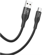 Кабель HOCO X72 Creator silicone charging data cable for Type-C 1m black