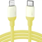 Кабель UGREEN US387 USB-C to Lightning Cable 1m (желтый) (90226)