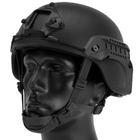 Рельсовое крепление, направляющие рельсы на шлем каску ACH MICH 2000, Черный (150780) - изображение 4