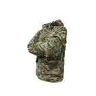 Куртка зимова утеплена тактична камуфляж (ріп-стоп) колір мультикам розмір 2XL - зображення 3