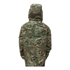 Куртка зимняя тактическая утепленная камуфляж (рип-стоп) цвет мультикам размер XL - изображение 4