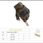 Тактичні рукавиці 5.11 Tactical Розмір М Оливкові - зображення 5