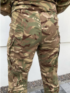 Мужской тактический армейский костюм для ВСУ (ЗСУ) MultiCam рип-стоп 20222087-50 9325 50 размер - изображение 3