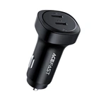 Автомобильное зарядное устройство Acefast B2 2 Type-C QC PD 72W black