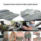 Военный компрессионный бандаж с одной подушкой, 6 дюймов (15 см) - изображение 4