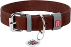 Ошейник для собак кожаный WAUDOG Classic 35 мм х 46-60 см Коричневый (02396Collar)