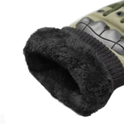 Тактические зимние полнопалые перчатки с флисом Eagle Tactical ET-03 Green Размер M - изображение 4