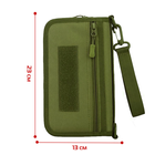 Тактичний гаманець (клатч, барсетка) Eagle A013 із системою MOLLE Green - зображення 6