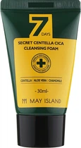 Пенка для умывания - May Island 7 Days Secret Centella Cica Cleansing Foam (мини) 30ml (848611-41543)