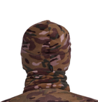 Тактическая флисовая шапка UATAC (M) Мультикам зимняя - изображение 3