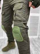 Тактичні військові бойові штани з наколінниками, Камуфляж: Олива, Розмір: XXL - зображення 4