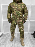 Тактична тепла зимова військова форма комплект Attac ( Бушлат + Штани ), Камуфляж: Мультикам, Розмір: L - зображення 1