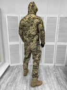 Тактична тепла зимова військова форма комплект Single Sword ( Куртка + Штани ), Камуфляж: Піксель ЗСУ, Розмір: M - зображення 2