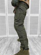 Тактичні військові бойові штани з наколінниками, Камуфляж: Олива, Розмір: XL - зображення 2