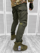Тактические военные боевые штаны с наколенниками, Камуфляж: Олива, Размер: M - изображение 3