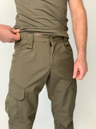 Тактичні штани LAVKA, штани Карго, Розмір 48, Хаккі (1101234203) - зображення 6