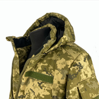Куртка зимова Софтшелл водонепроникна Піксель ЗСУ НГУ армійська військова тактична XXL - зображення 4