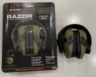 USA Активні стрілецькі тактичні навушники Walker's Razor Patriot Olive Green Колір: Хакі / Олива - зображення 4