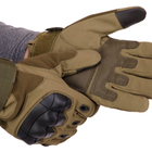 Перчатки тактические с закрытыми пальцами Zelart 8794 размер M Olive - изображение 5