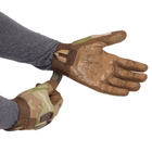 Рукавички тактичні із закритими пальцями Zelart 8799 розмір XL Camouflage Multicam - зображення 5