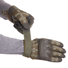 Рукавички тактичні із закритими пальцями Zelart Military Rangers 9879 розмір M Olive - зображення 5
