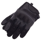 Тактичні рукавички із закритими пальцями Zelart Military Rangers 9877 розмір XL Black - зображення 5