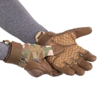 Тактичні рукавички із закритими пальцями Zelart Military Rangers 9879 розмір XL Camouflage - зображення 3